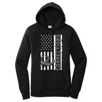 Correctional Officer Corrections Thin Silver Line Women's Pullover Hoodie