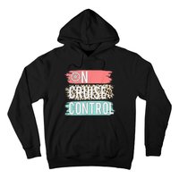 Control On Cruise Leopard Funny Summer Vacation Family Wo Hoodie