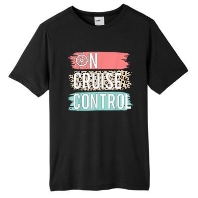 Control On Cruise Leopard Funny Summer Vacation Family Wo Tall Fusion ChromaSoft Performance T-Shirt