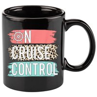 Control On Cruise Leopard Funny Summer Vacation Family Wo 11oz C Handle Ceramic Mug
