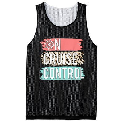 Control On Cruise Leopard Funny Summer Vacation Family Wo Mesh Reversible Basketball Jersey Tank