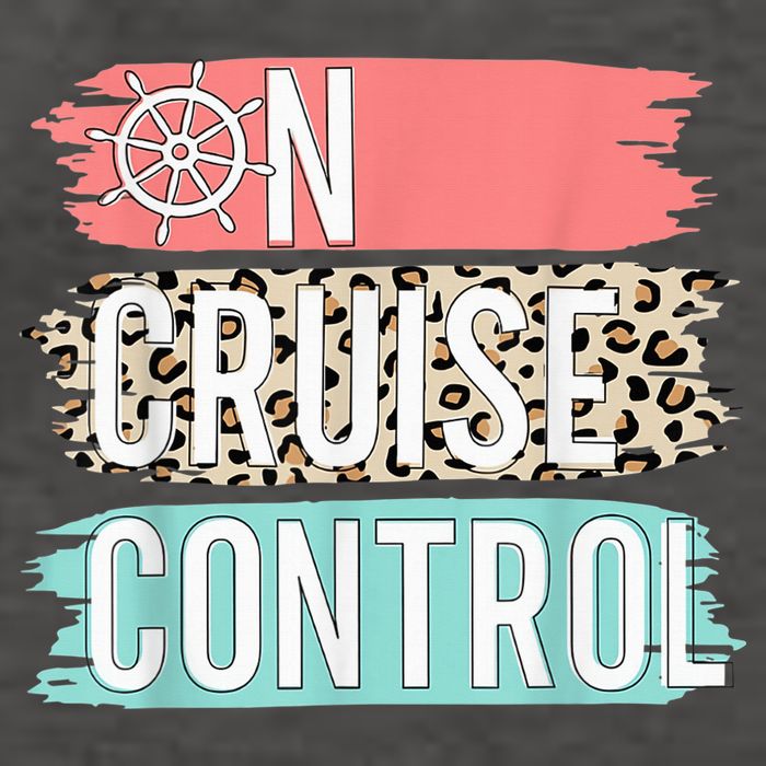 Control On Cruise Leopard Funny Summer Vacation Family Wo Vector Backpack
