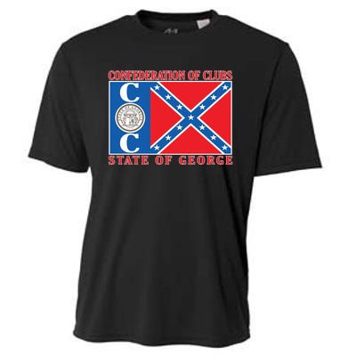 Confederation Of Clubs State Of George Cooling Performance Crew T-Shirt