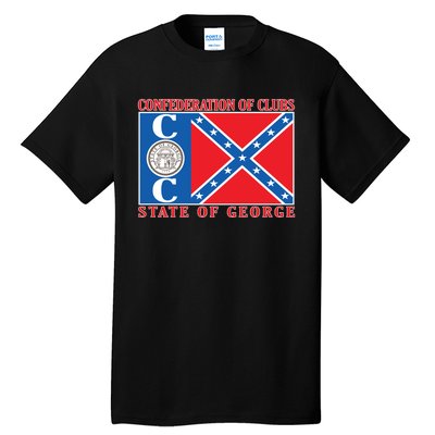 Confederation Of Clubs State Of George Tall T-Shirt