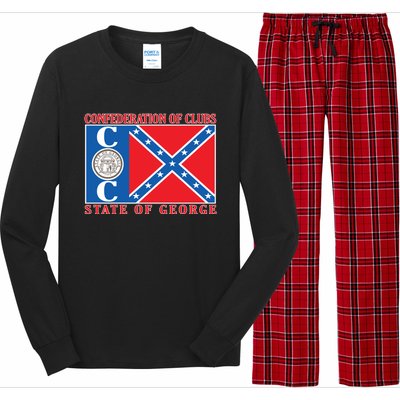 Confederation Of Clubs State Of George Long Sleeve Pajama Set