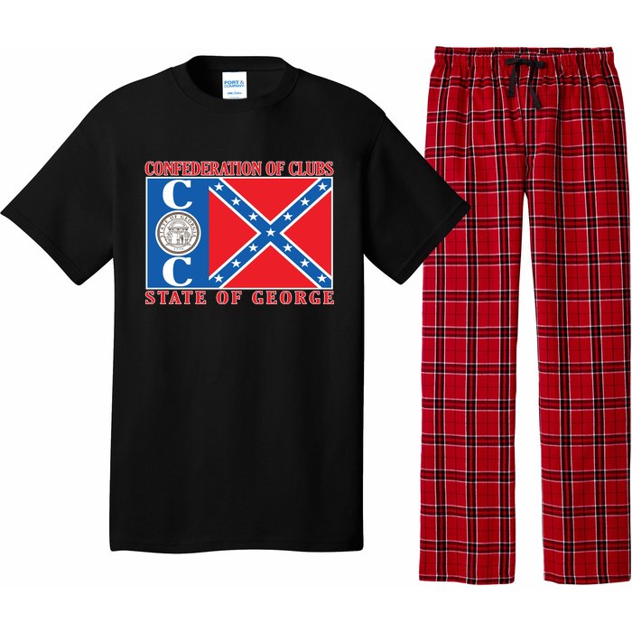 Confederation Of Clubs State Of George Pajama Set