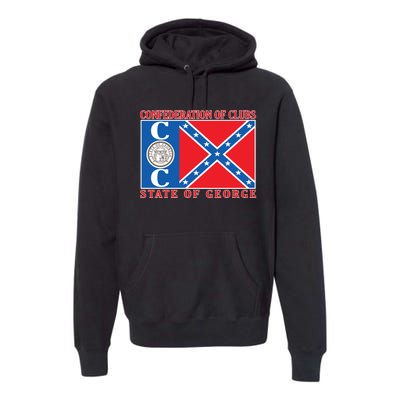 Confederation Of Clubs State Of George Premium Hoodie