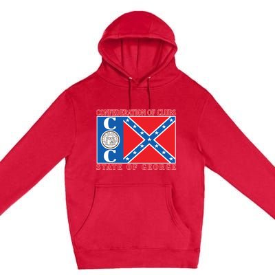 Confederation Of Clubs State Of George Premium Pullover Hoodie