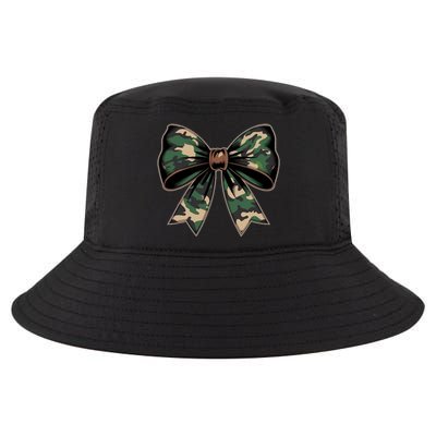 Camouflage Old Camo Bow Camo Coquette Bow Hunting Cool Comfort Performance Bucket Hat