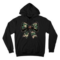 Camouflage Old Camo Bow Camo Coquette Bow Hunting Hoodie