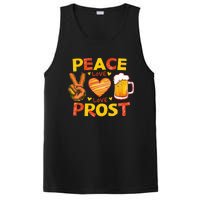 Cute Oktoberfest Costume Peace Love Prost Prost Oktoberfest PosiCharge Competitor Tank