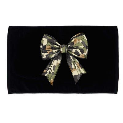 Camouflage Old Camo Bow Camo Coquette Bow Hunting Women Girl Microfiber Hand Towel