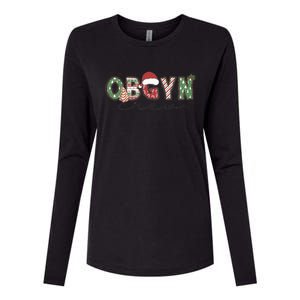 Christmas Obgyn Crew Obgyn Nurse Ultrasound Nurse Crew Gift Womens Cotton Relaxed Long Sleeve T-Shirt