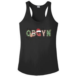 Christmas Obgyn Crew Obgyn Nurse Ultrasound Nurse Crew Gift Ladies PosiCharge Competitor Racerback Tank