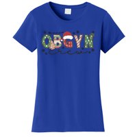 Christmas Obgyn Crew Obgyn Nurse Ultrasound Nurse Crew Gift Women's T-Shirt