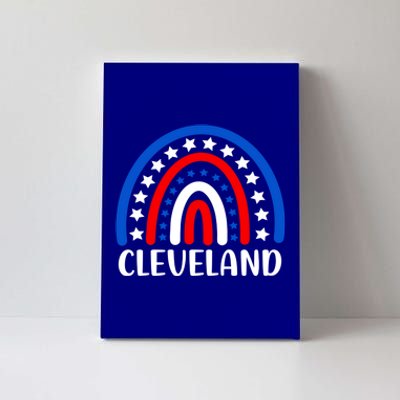 Cleveland Ohio Cool Gift I Love Cleveland Ohio Usa Cool Gift Canvas