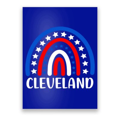 Cleveland Ohio Cool Gift I Love Cleveland Ohio Usa Cool Gift Poster