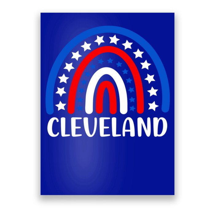 Cleveland Ohio Cool Gift I Love Cleveland Ohio Usa Cool Gift Poster