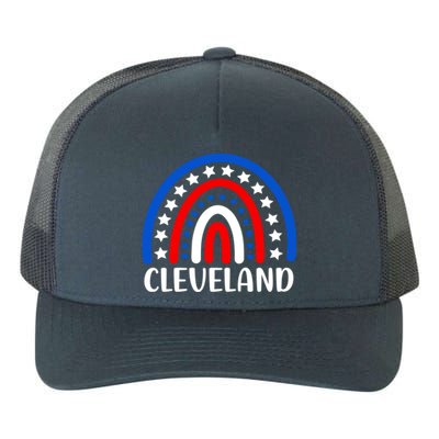 Cleveland Ohio Cool Gift I Love Cleveland Ohio Usa Cool Gift Yupoong Adult 5-Panel Trucker Hat