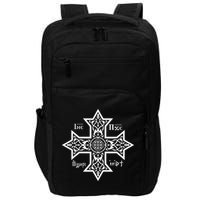 Coptic Orthodox Cross With Jesus Christ The Son Of God Impact Tech Backpack