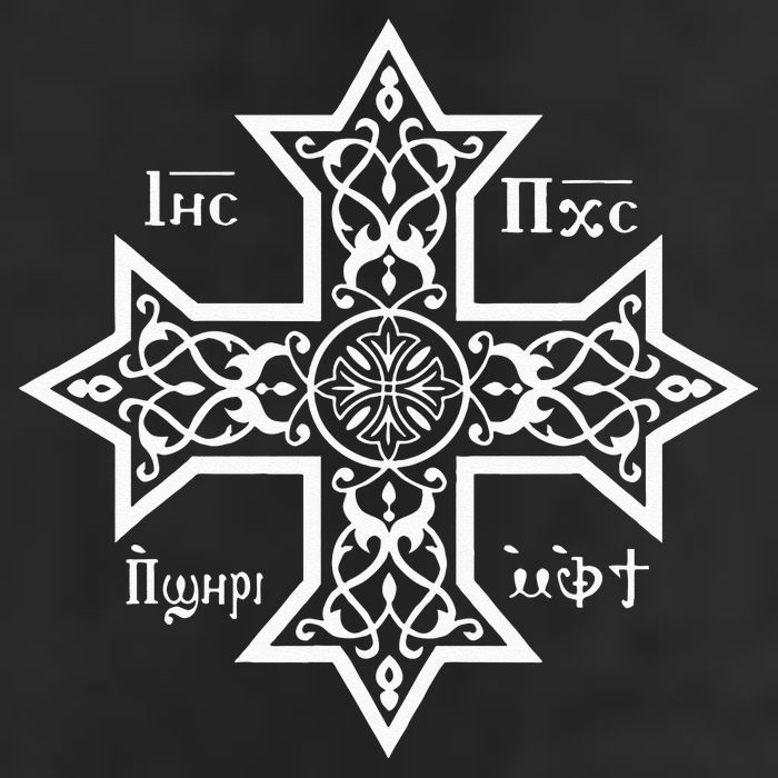 Coptic Orthodox Cross With Jesus Christ The Son Of God Adult Drive Performance Visor