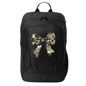 Camouflage Old Camo Bow Camo Coquette Bow Hunting Women Girl City Backpack