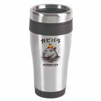 Capybara Onsen Capybara With Orange Capybara Lovers 16oz Travel Tumbler
