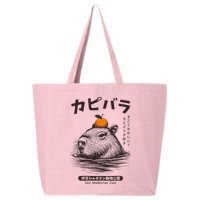 Capybara Onsen Capybara With Orange Capybara Lovers 25L Jumbo Tote