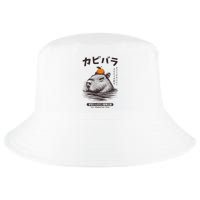 Capybara Onsen Capybara With Orange Capybara Lovers Cool Comfort Performance Bucket Hat