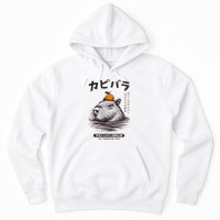 Capybara Onsen Capybara With Orange Capybara Lovers Hoodie