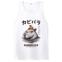 Capybara Onsen Capybara With Orange Capybara Lovers PosiCharge Competitor Tank