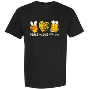 Cute Oktoberfest Costume Love Prost Prost Oktoberfest Garment-Dyed Heavyweight T-Shirt