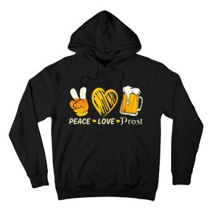 Cute Oktoberfest Costume Love Prost Prost Oktoberfest Hoodie