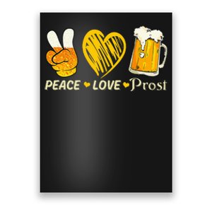 Cute Oktoberfest Costume Love Prost Prost Oktoberfest Poster