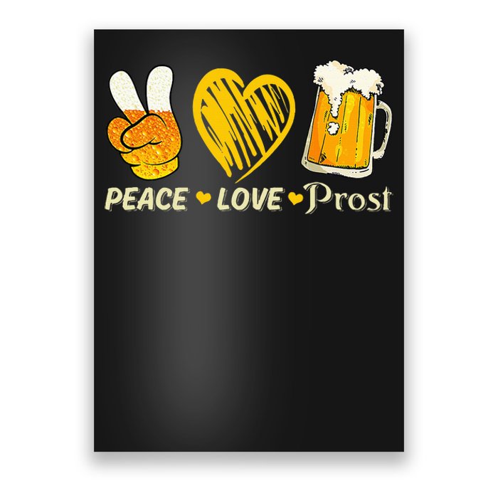 Cute Oktoberfest Costume Love Prost Prost Oktoberfest Poster