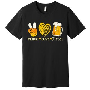 Cute Oktoberfest Costume Love Prost Prost Oktoberfest Premium T-Shirt