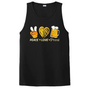 Cute Oktoberfest Costume Love Prost Prost Oktoberfest PosiCharge Competitor Tank