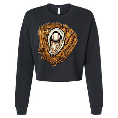 Chesapeake Oyster Catchers Cropped Pullover Crew