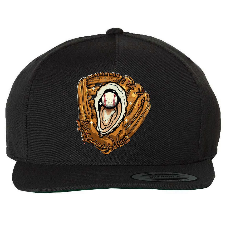 Chesapeake Oyster Catchers Wool Snapback Cap