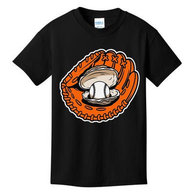 Chesapeake Oyster Catchers Logo Kids T-Shirt