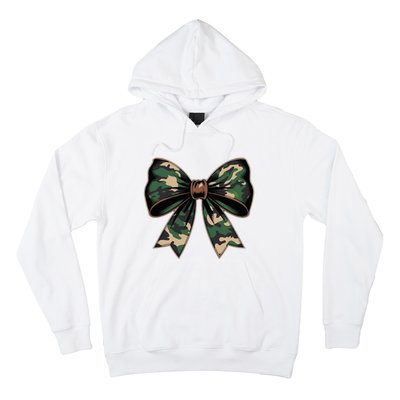 Camouflage Old Camo Bow Camo Coquette Bow Hunting Hoodie