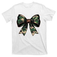 Camouflage Old Camo Bow Camo Coquette Bow Hunting T-Shirt