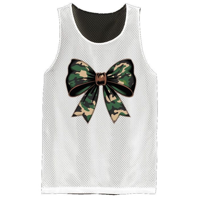 Camouflage Old Camo Bow Camo Coquette Bow Hunting Mesh Reversible Basketball Jersey Tank