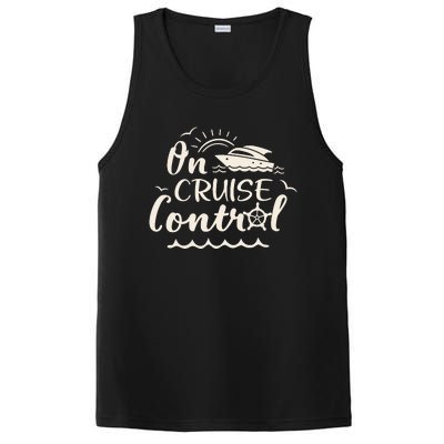 Cruise On Control Funny Boat Cruising Travel Summer Vacation PosiCharge Competitor Tank