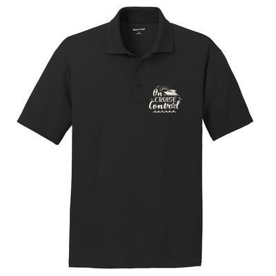 Cruise On Control Funny Boat Cruising Travel Summer Vacation PosiCharge RacerMesh Polo