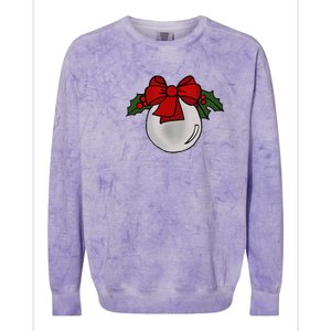 Christmas Ornament Colorblast Crewneck Sweatshirt