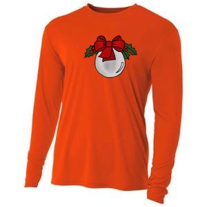 Christmas Ornament Cooling Performance Long Sleeve Crew