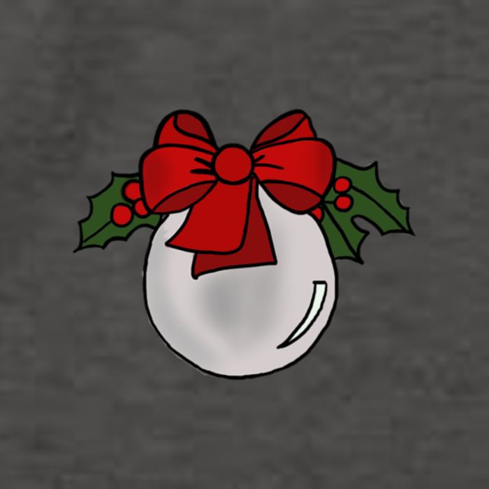 Christmas Ornament Vector Backpack