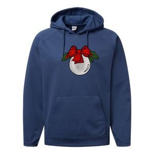 Christmas Ornament Performance Fleece Hoodie