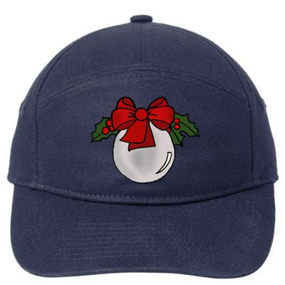 Christmas Ornament 7-Panel Snapback Hat